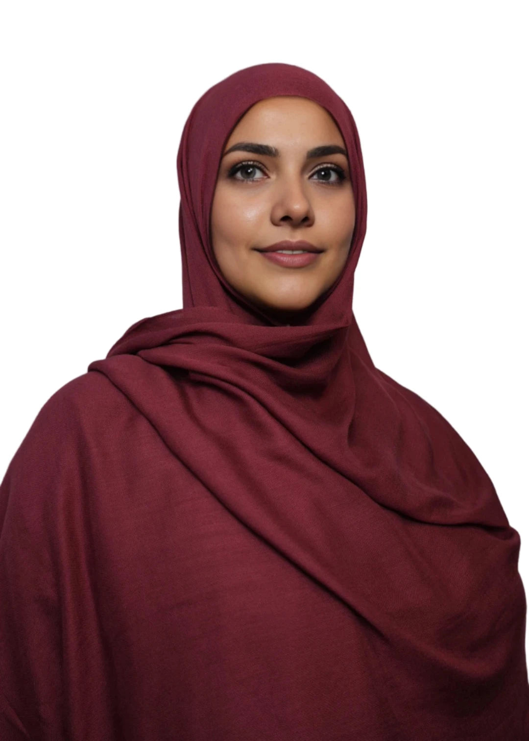 Burgundy Modal Hijab