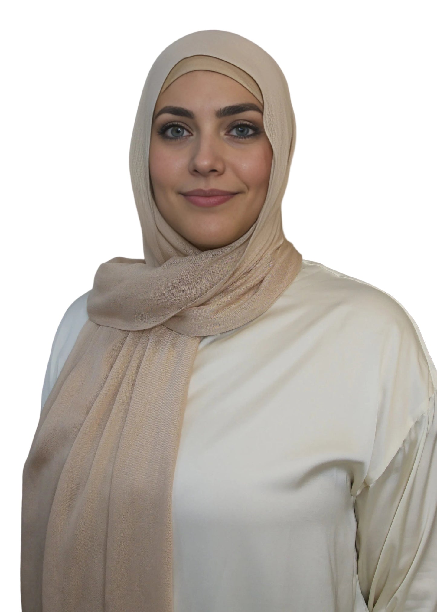 Cream Modal Hijab