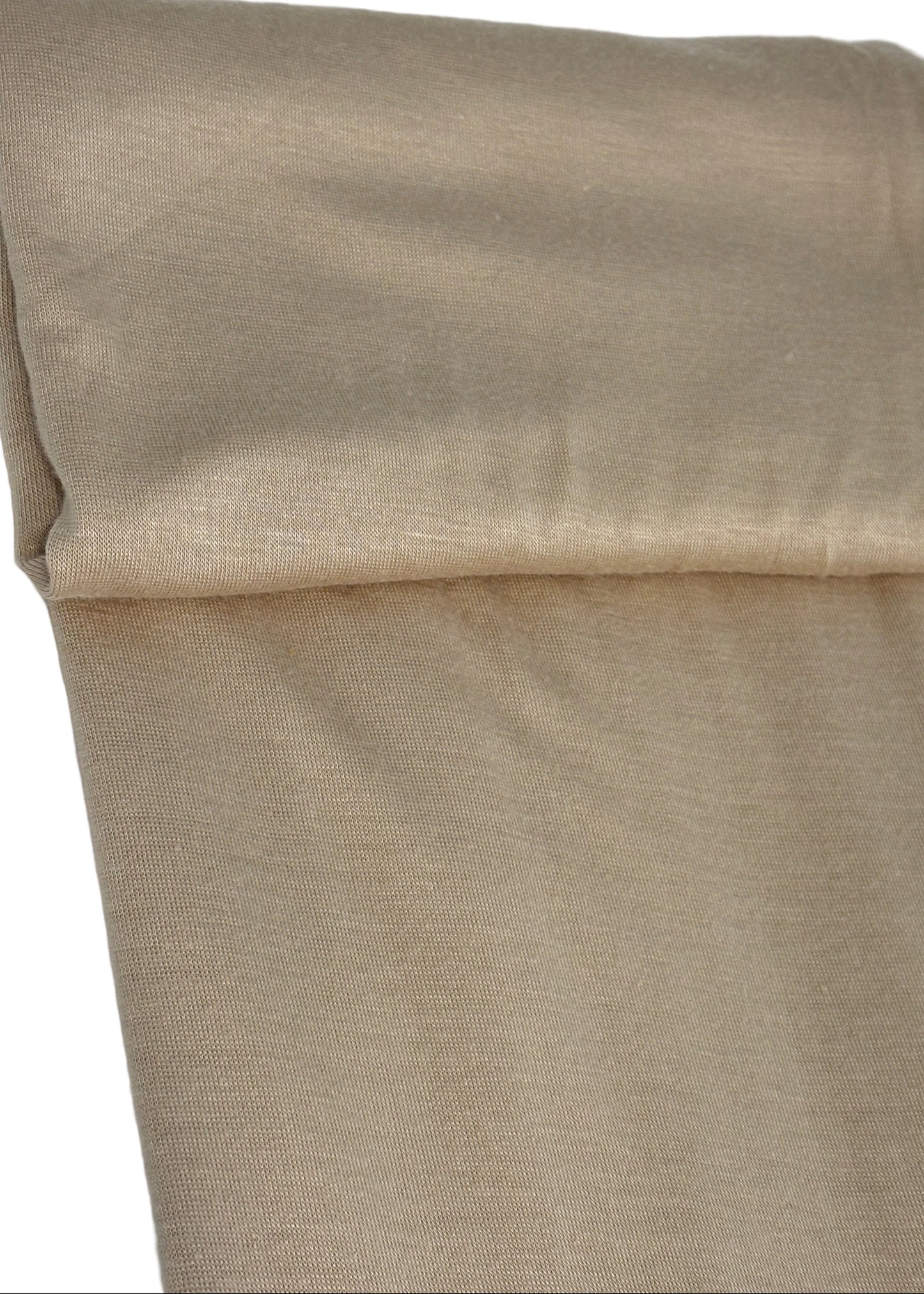 Beige Large Premium Jersey Hijab