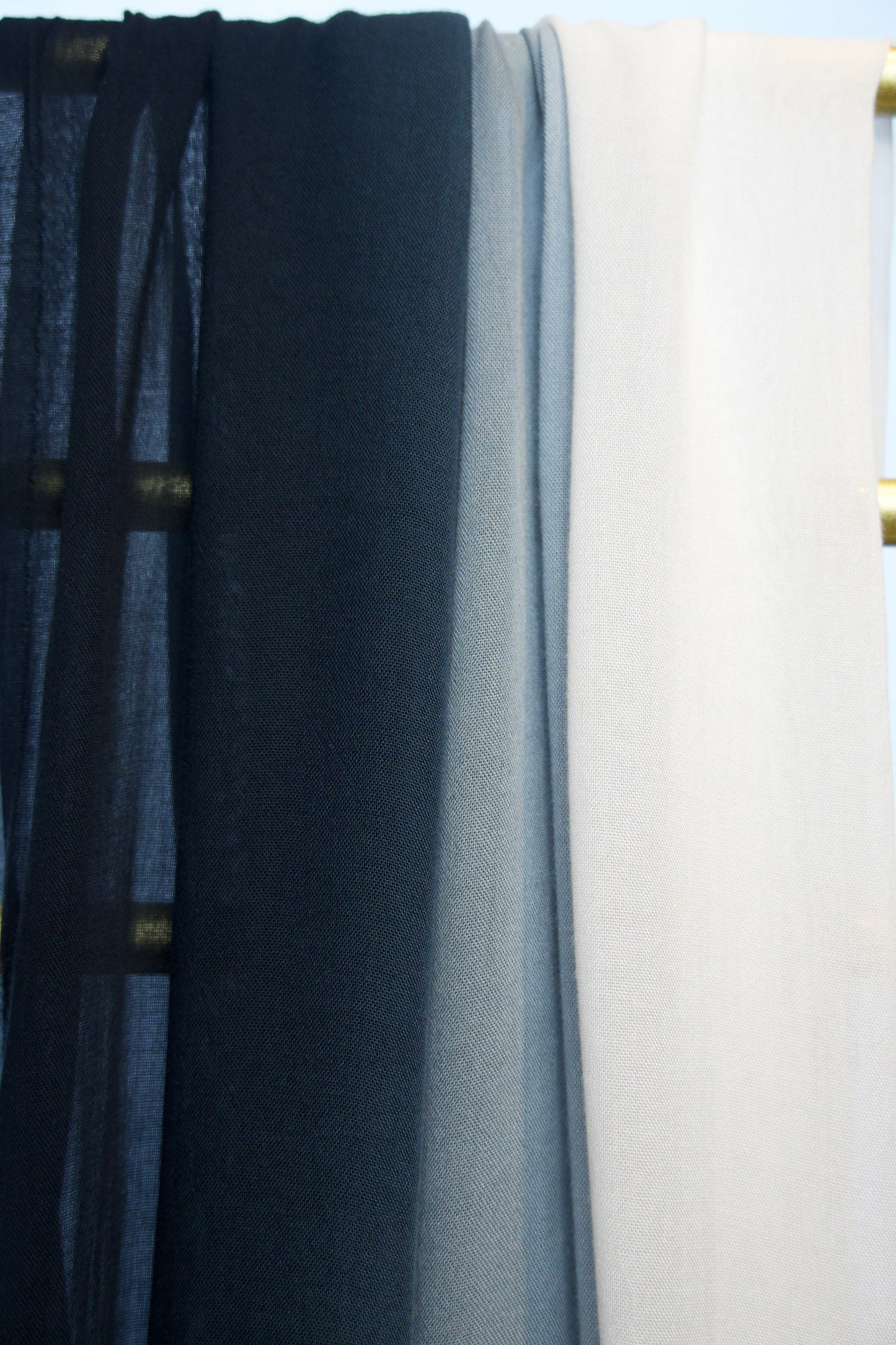 Ombre Modal - Black White