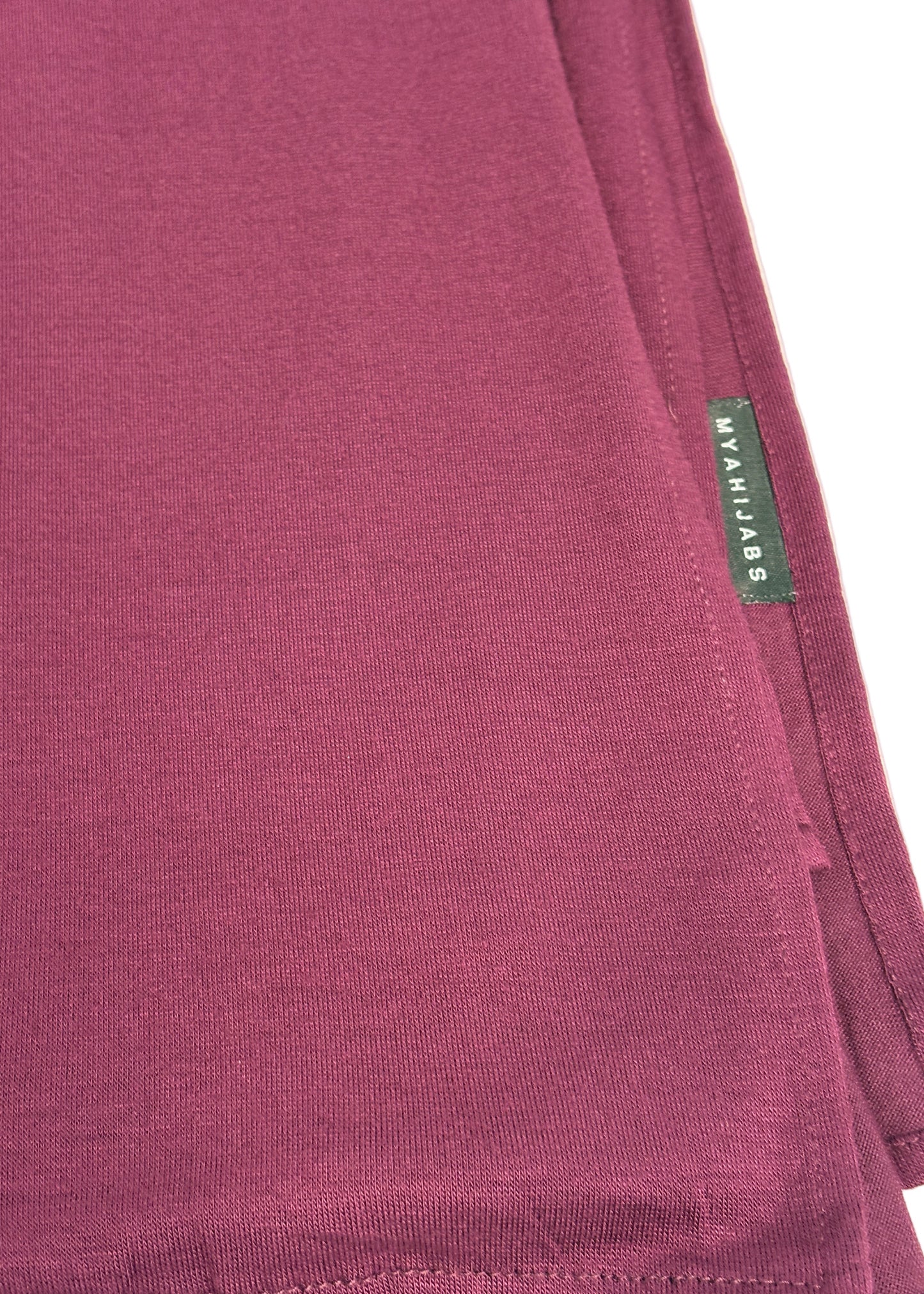 Large Premium Jersey Hijab purple