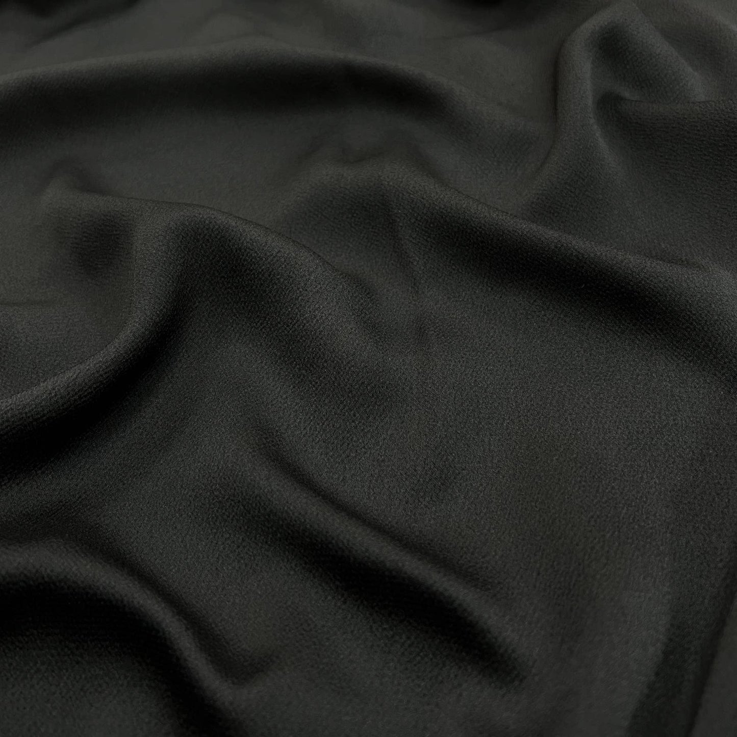 Grain Satin Hijab - Black