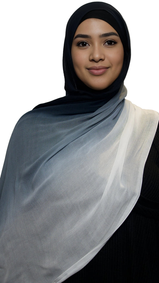 Ombre Modal - Black White