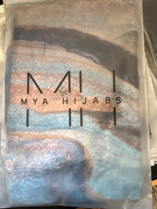 Coastal Marble Modal Hijab
