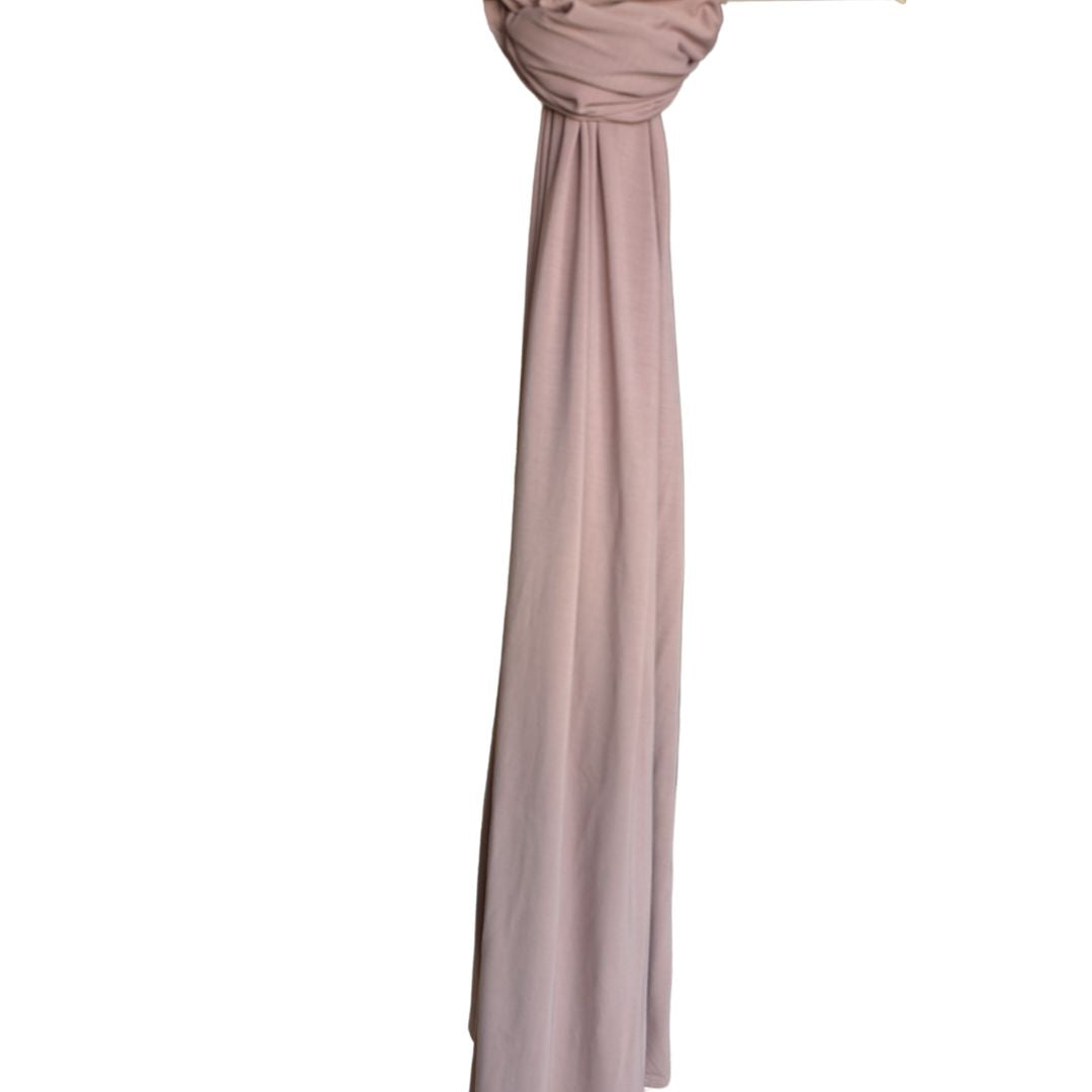 Premium Bamboo Jersey Hijab - Petal Beige