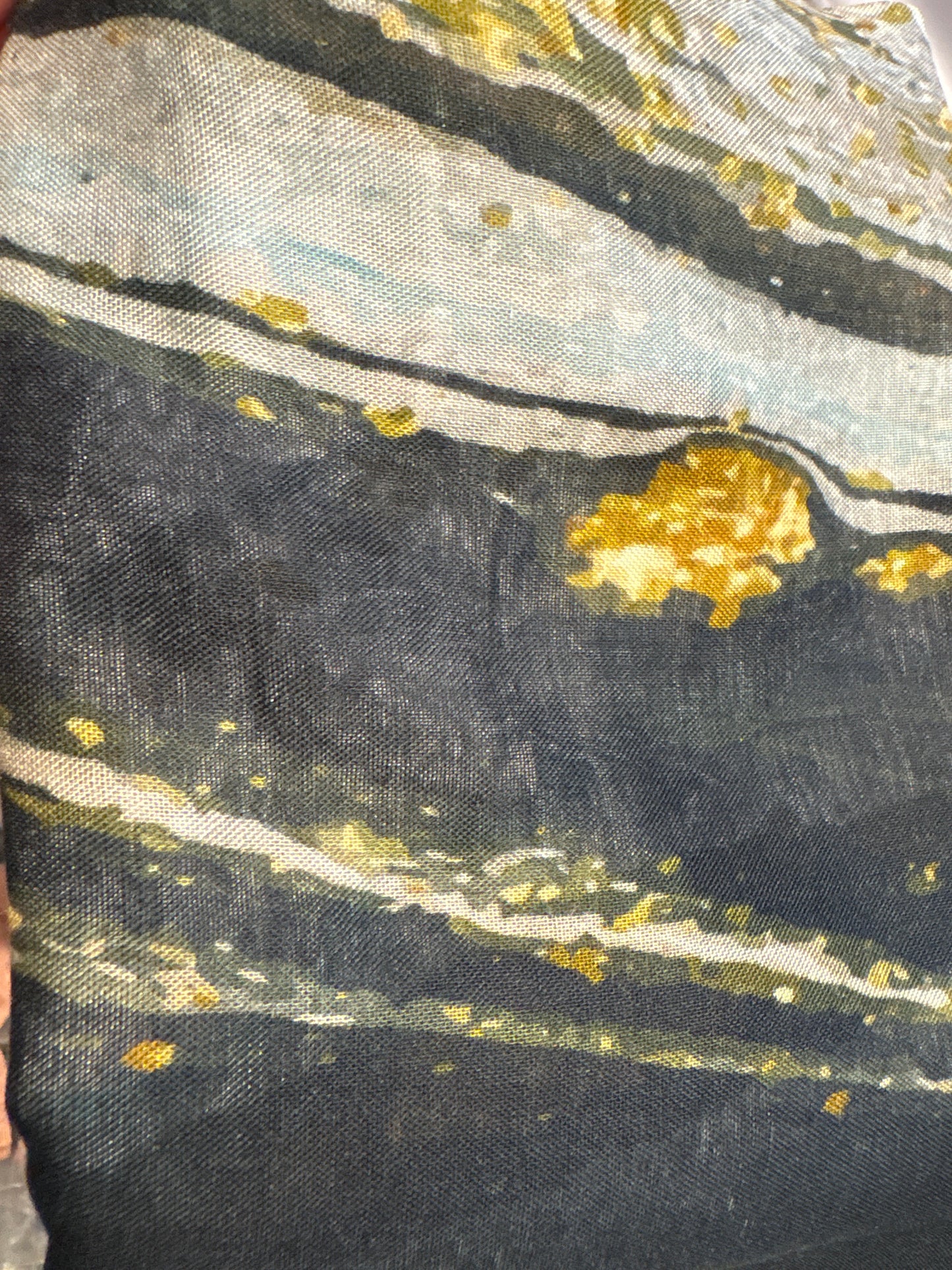 Gilded Sage Marble Hijab