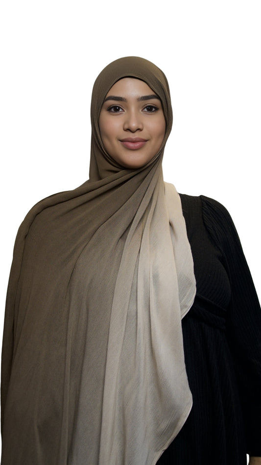 Ombre Modal - Caramel Beige