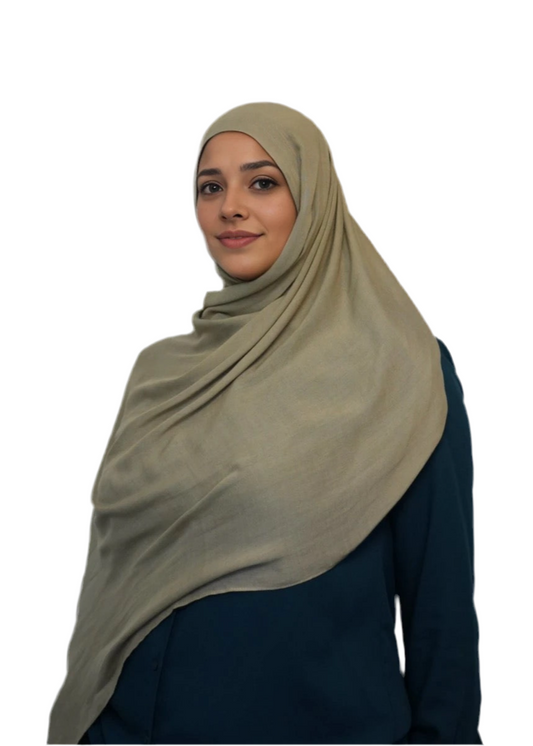 khaki Modal Hijab