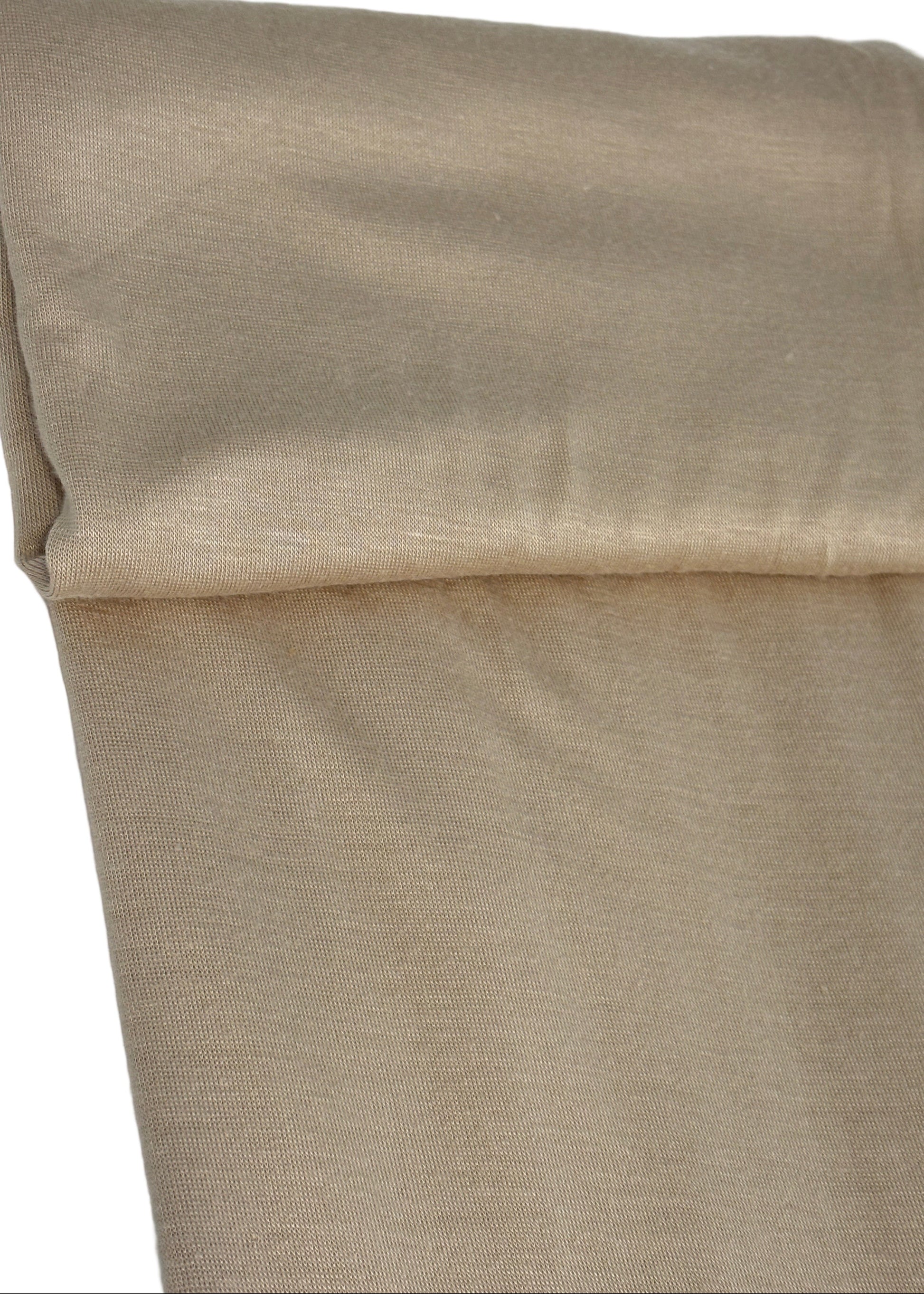 Beige Large Premium Jersey Hijab