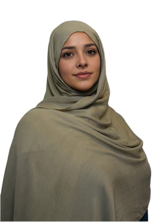 khaki Modal Hijab