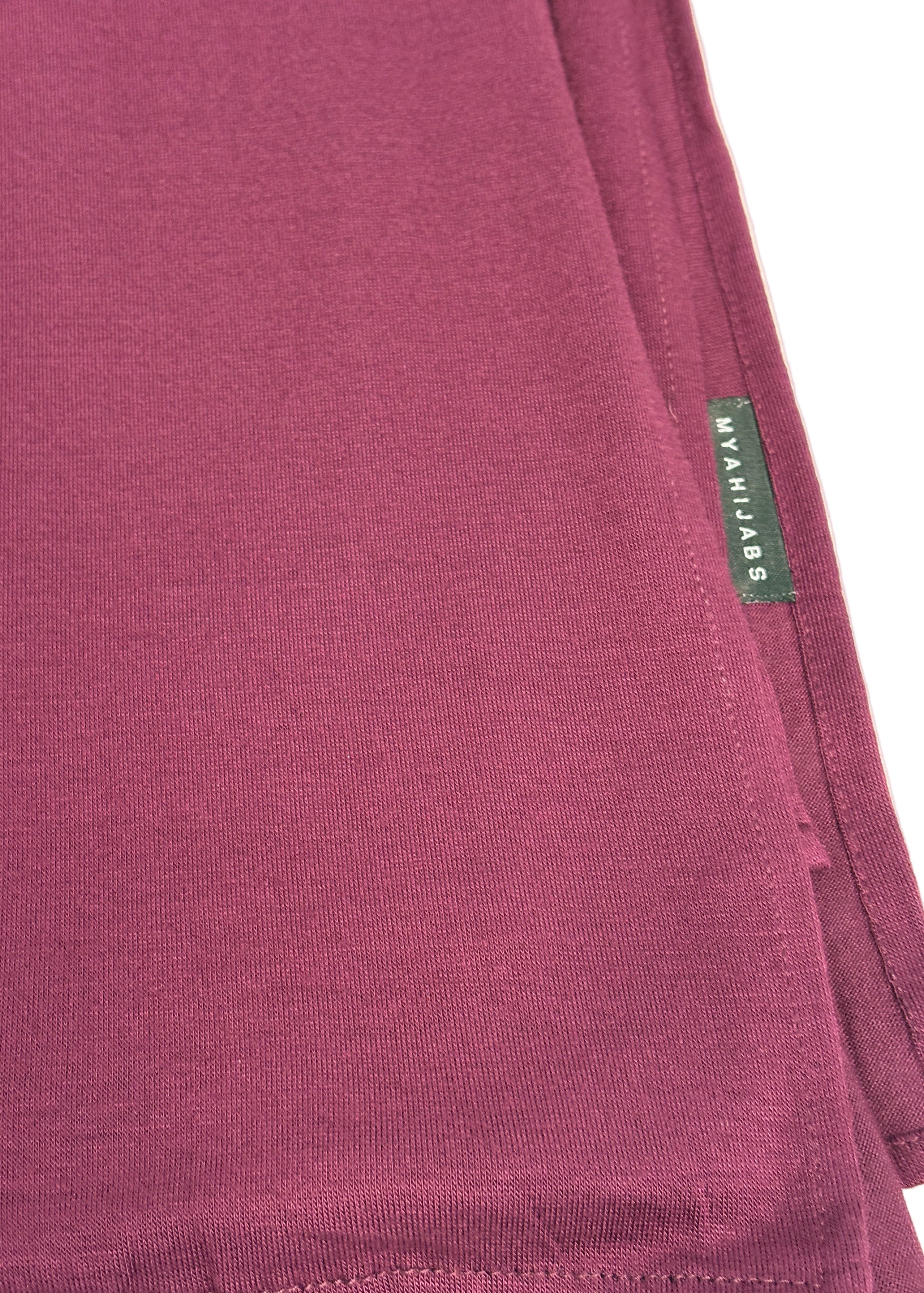 Large Premium Jersey Hijab purple 