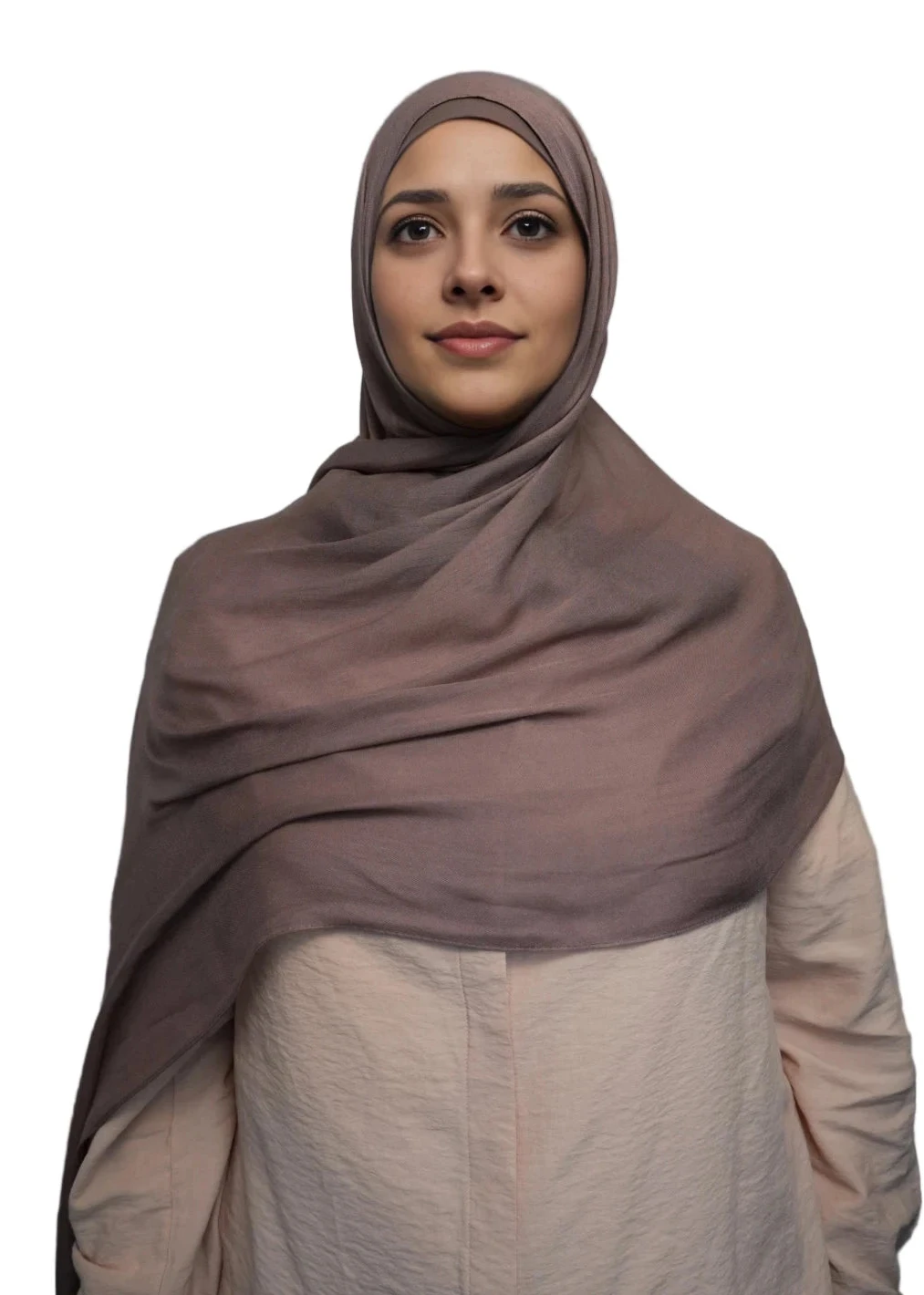 Luxurious premium Modal Hijab Color Mocha-Canada-GTA