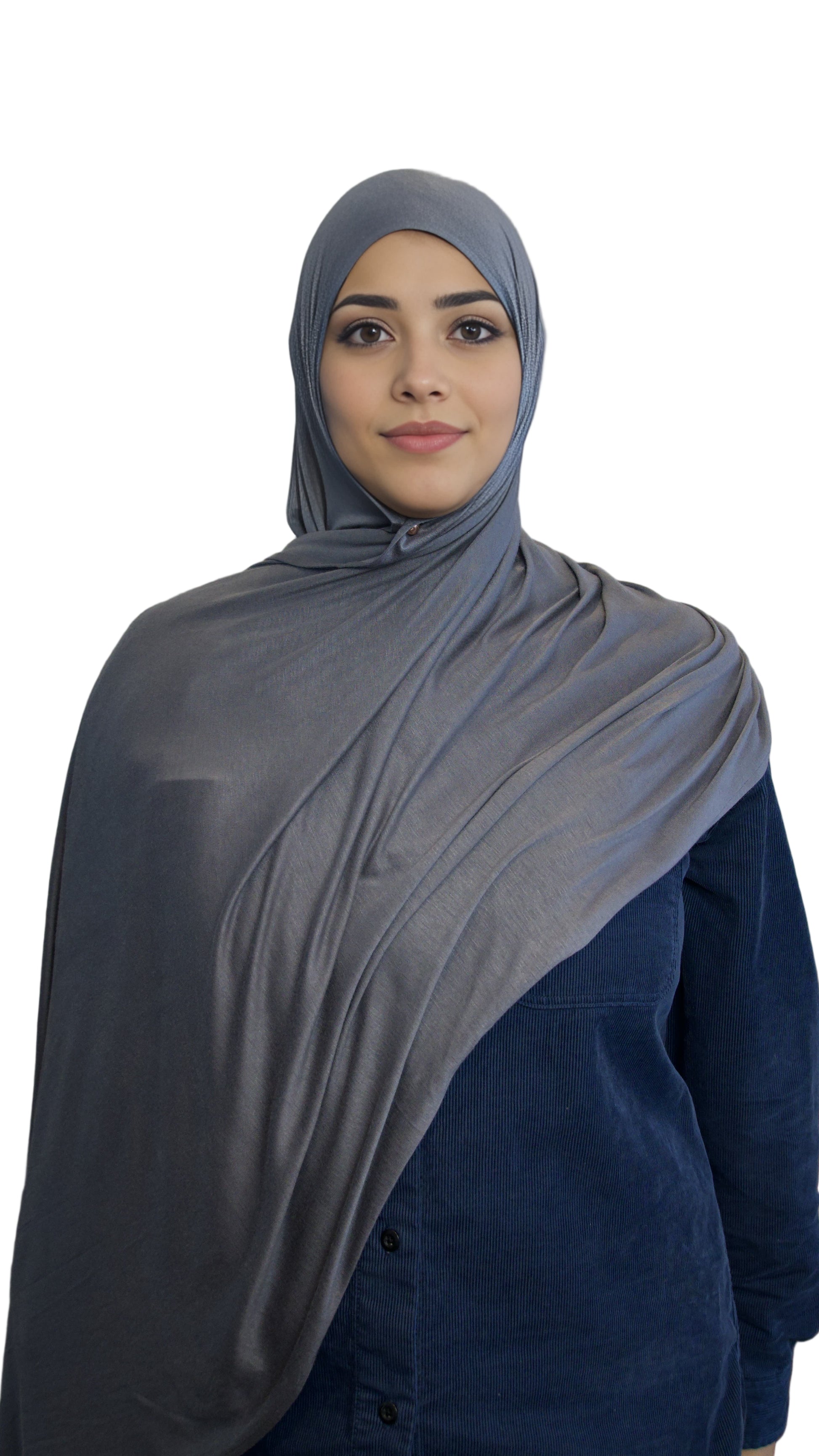 Premium Jersey Mya hijabs Metallic Gray Canada GTA 1