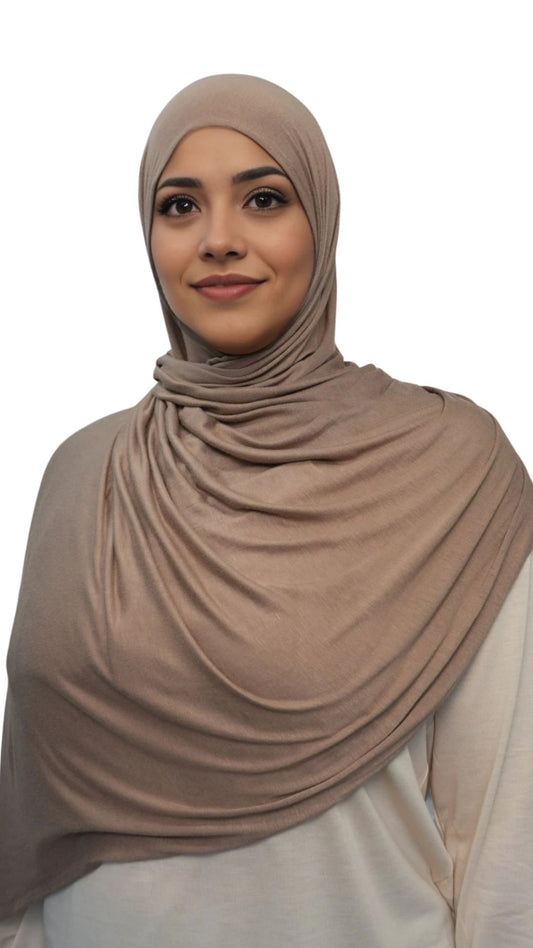 Premium Jersey taupe