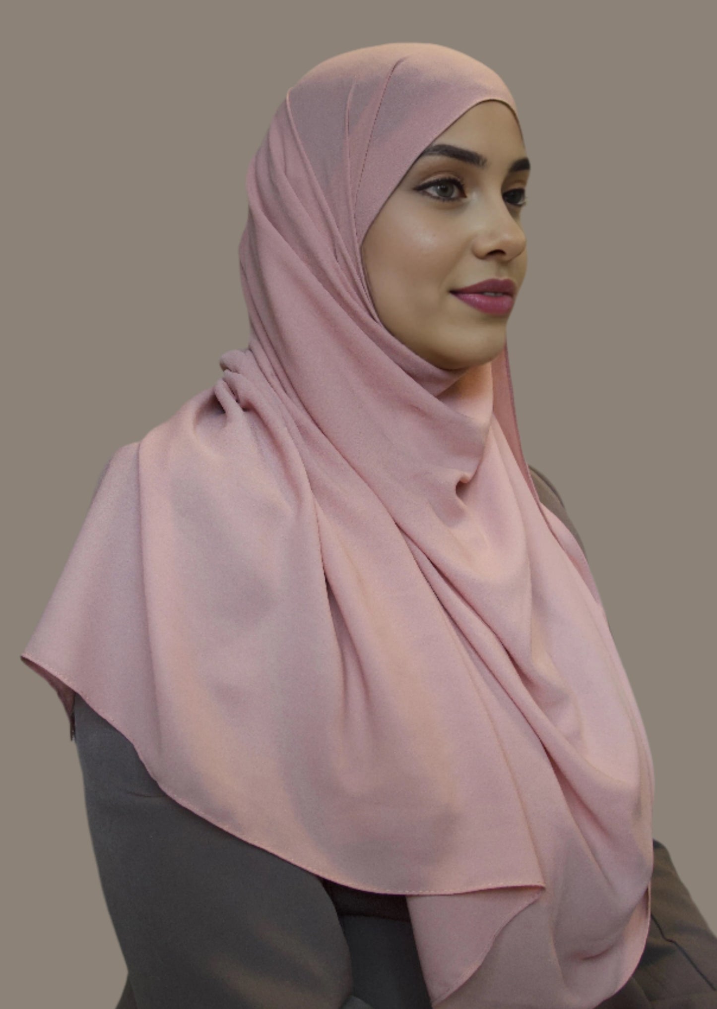 Premium non see through Chiffon Blush