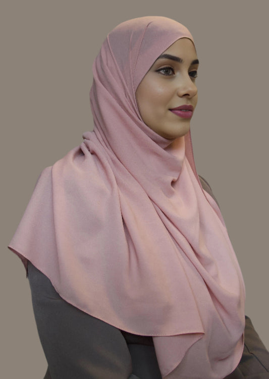 Premium non see through Chiffon Blush