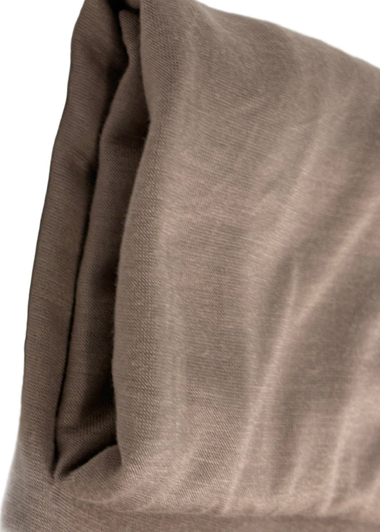 Taupe Large Premium Jersey Hijab