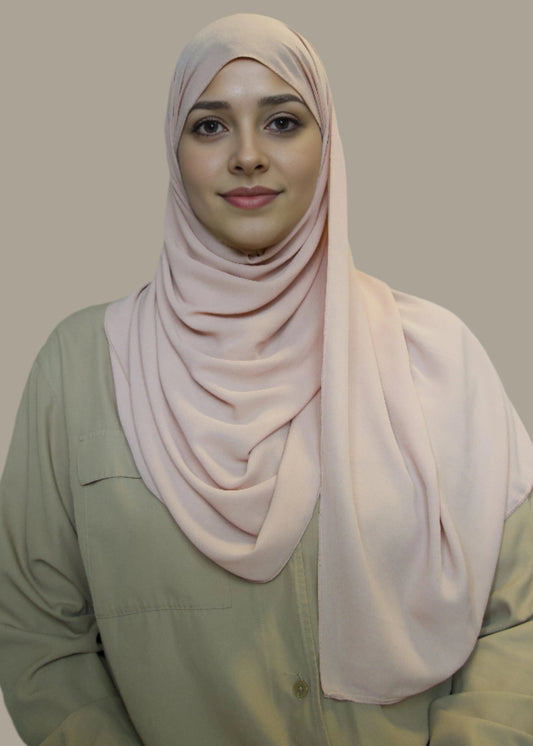 Premium Chiffon : Peach