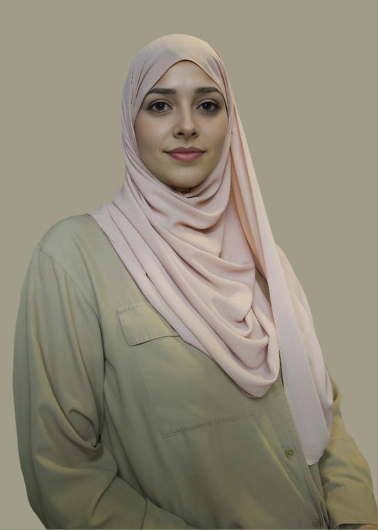 Premium Chiffon : Peach
