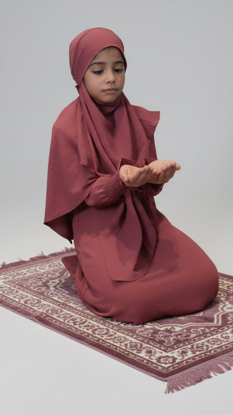 Little Muslima Prayer Set - Ruby