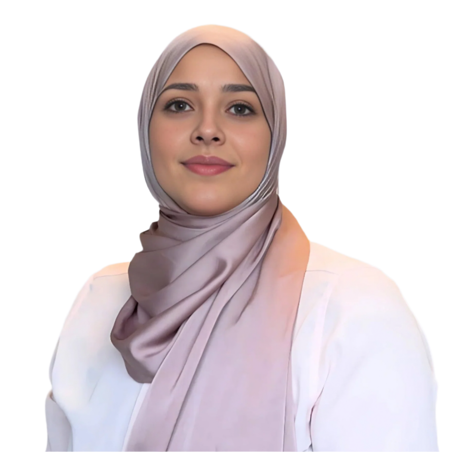 Grain Satin Hijab - Latte